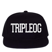Load image into Gallery viewer, Triple OG Black Snapback
